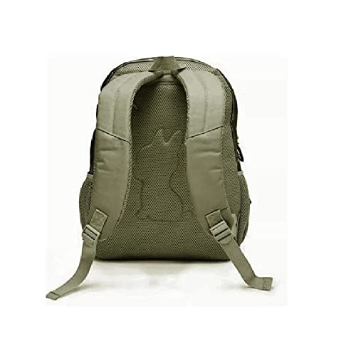 Mochila de Costas Prata Metalizada