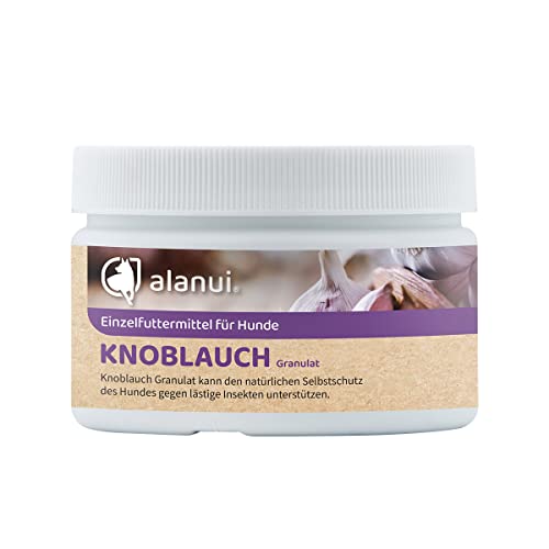 alanui Knoblauchgranulat für Hunde, speisequalität, 100 g Dose