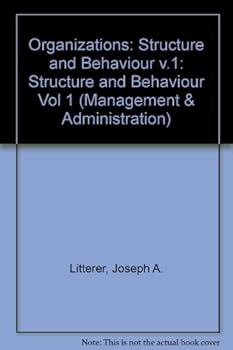 Hardcover Organizations (Management & Administration) (Vol 1) Book