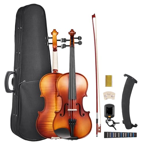 VEVOR Violin 4/4 Full Size for Adults, Violin Fiddle Set