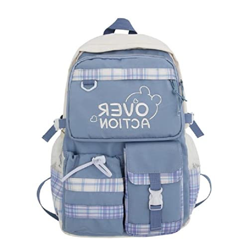 Sac à dos grande capacité en nylon résistant avec compartiment ordinateur
