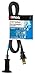 Woods 0292 HPN Cord for Heat Producing Polarized Appliances, 6-Foot, Black