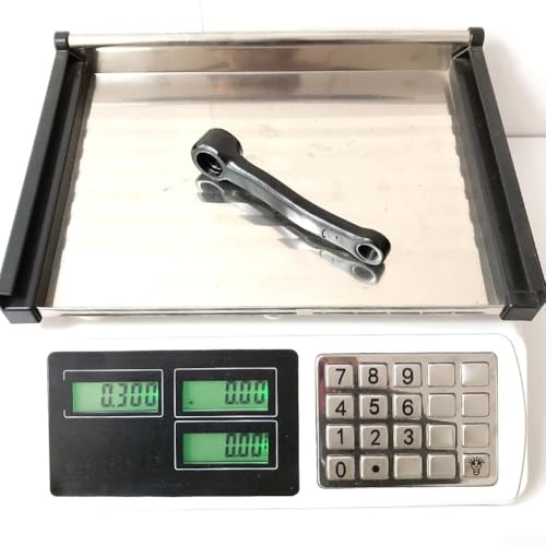 image for Tooluantmall Exercise Bike Crank 127Mm, Bicycle Bike Crank Arm Set, Re