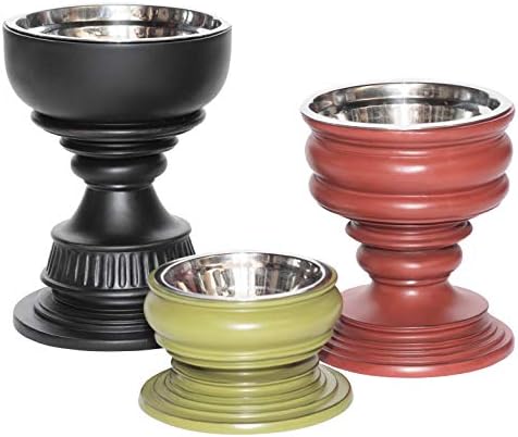 Unleashed Life Elevated Feeder - Raised Dog & Cat Food Bowl