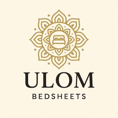 Image of Cotton Feel King Size Flat Bedsheet for Double Bed (90 x 100 Inches | 230 x 250 cm) with 2 Pillow Covers | Soft & Smooth Printed Bedsheet for Daily Use (Green&Grey, King Bed-90x100)