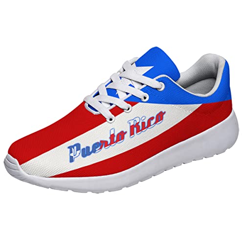 Sonzj-II Men's Women's Puerto Rico Sneakers Fashion Casual Slip on Walking Shoes Lightweight Breathable Puerto Rican Running Sneaker