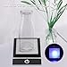 TKOWTB Crystal Ball Lamp Base Inductive Touch LED Display Stand for Crystal Art Glass B