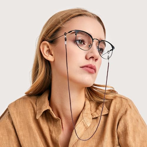 BILIONE 12Pcs Nylon Eyeglasses Strap Braided, Glasses Lanyard for Women Men & Kids, Eye Glasses Holder Strings Around Neck