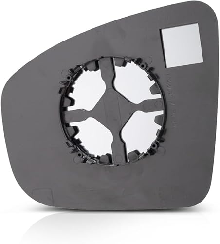 Miniatura 2 de Para Nissan Pathfinder 2013 14 15 2016 Espejo de vidrio lateral del pasajero  No calentado  wplaca de respaldo  SV híbrido  Tipo de vidrio convexo