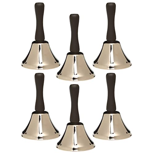 Ashley Productions® Silver, Black : Cloche d'appel de bureau et sonnette de comptoir