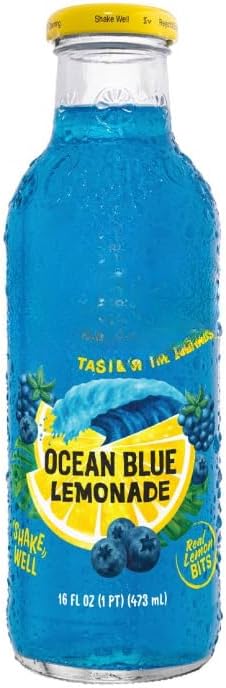 Calypsoo Ocean Blue Lemonade Bottles 473ml | NAEM