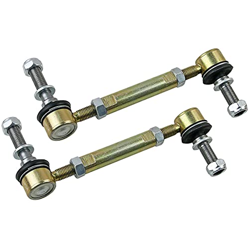Front Adjustable Anti Roll Sway Bar Link Kits For Toyota Hilux GGN25 KUN26 KUN36 2005-ON 4WD for Land Cruiser Prado 120 series 150 series Front Sway Bar Stabilizer Link