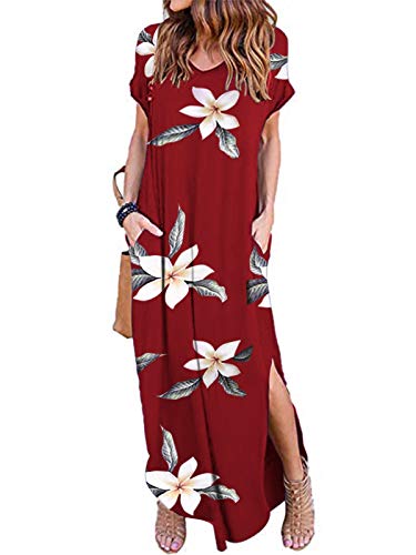 ایگرد | قیمت و خرید VONDA Maxikleider Damen Sommerkleid Kaftan Maxikleid  Strandkleid Lang Damenkleider Mit Ärmel