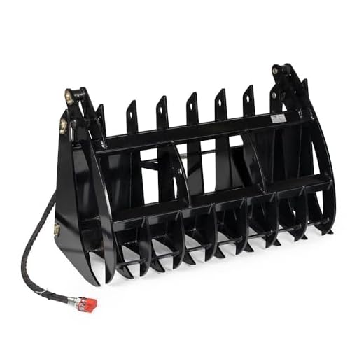 60in Clamshell Root Grapple Rake