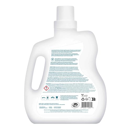 ATTITUDE Baby Laundry Detergent Liquid, EWG Verified, Safe for Baby Clothes, Infant and Newborn, Naturally Derived, HE Compatible, Soothing Chamomile, 80 Loads, 67.6 Fl Oz (AMAZON EXCLUSIVE) by ATTITUDE - Image 7