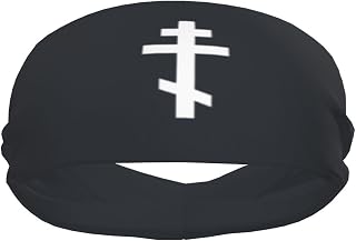 Eastern Orthodox Church Cross Russian Greek Christian Elevate Your Performance with Fashionable Sweatbands - Ideal for Any Activity!