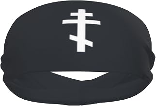Eastern Orthodox Church Cross Russian Greek Christian Elevate Your Performance with Fashionable Sweatbands - Ideal for Any Activity!