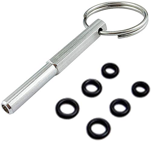 Tuoservo Herramienta de reparación de cabeza ovalada, tornillos de llave para máquina de café Jura, hechos de acero inoxidable, extralargos