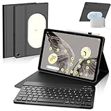 Dégagement de Chaleur et Protection Complète pour Google Pixel Tablet 11 - La conception est livrée avec un motif de grille en nid d'abeille, ce qui est meilleur pour le dégagement de chaleur et antidérapant. La conception réfléchie pour prolonger efficacement la vie de votre tablet bien-aimé L'étui de clavier solide et l'absorption des chocs par ondes offrent une protection complète à votre Google Pixel Tablet 11 contre les rayures et les dommages.