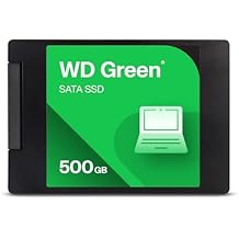 Western Digital WD Green SATA 500GB, Up to 545MB/s, 2.5 Inch/7 mm, 3Y , Internal Solid State Drive SSD WDS500G5G0A-00CPT0