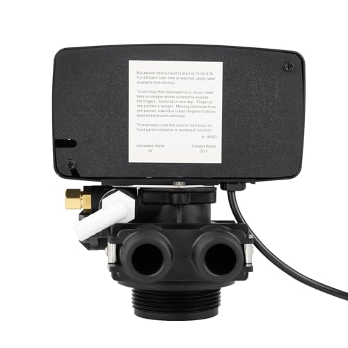 Válvula de control temporizador para ablandador de agua 110V miniatura 4