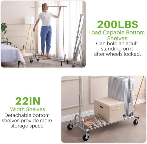 Hokeeper CR-S002 Clothing Garment Rack Capacity 450 Lbs Clothing Racks thumb #8