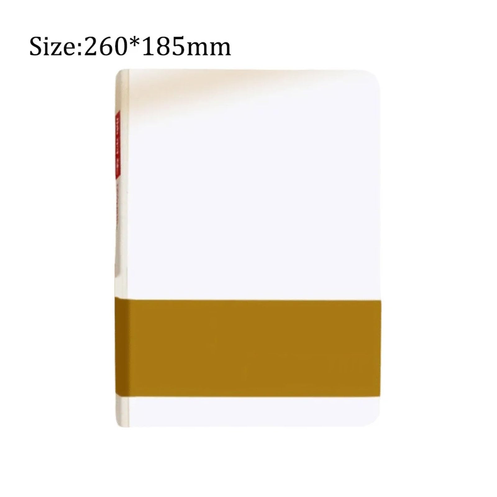 Malbuch aus dickem Papier, nicht transparent for Tinte, zerreißbares Skizzenbuch, Inspirationsaufzeichnung, tragbar, leer, for Kunstliebhaber(H)