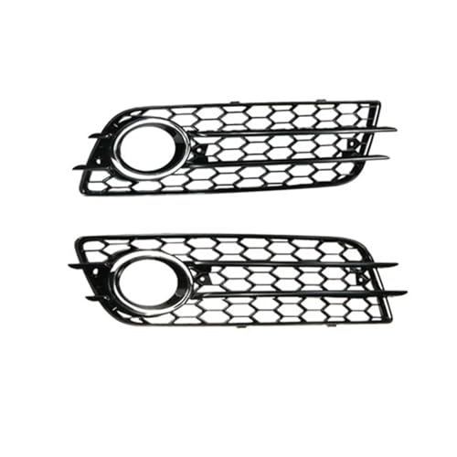 Grille antibrouillard Audi A4 B8 S4 calandre avant nid d'abeille chrome silver résistant