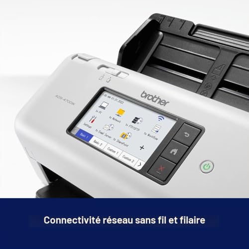 Brother ADS Chargeur automatique de documents + Scanner à feuille 600 x 600 DPI A4 Neuf - vue 10
