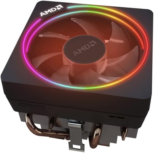 Wraith Prism Cooler with RGB-Controlled Illumination, 4.69"L x 4.13"W x 3.66"H