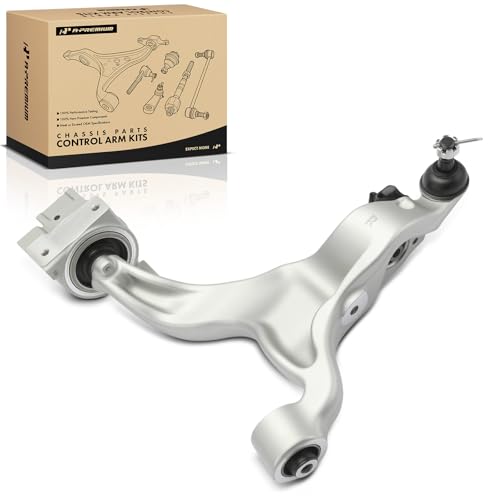 A-Premium Front Right Lower Control Arm, with Ball Joint & Bushing, Compatible with Infiniti QX50 2014-2017, Q60 2014-2015, G37 2009-2013, Q40 2015, EX35 2008-2012, EX37 2013, G25, G35 by A-premium - Used condition - CA$424.26