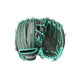 Wilson Summer 2025 A2000 1975 11.75' Infield Baseball Glove - Right Hand Throw, Charcoal/Seafoam/Red