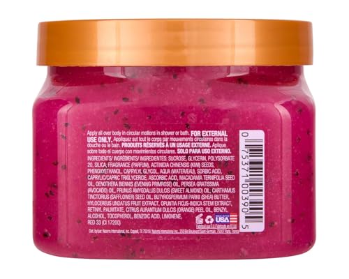 Image of Tree Hut Dragon Fruit Shea Sugar Scrub, Exfoliating, Hydrating & Moisturizing Body Scrub with Shea Butter & Nourishing Essential Oils, Smooth & Soften Skin, 18 oz