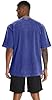Oversized Mens T Shirt Summer Vintage Washed Tees Short Sleeve Loose Tops(Blue Mountains,L) #5