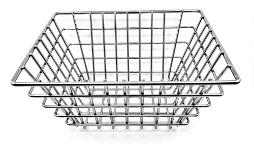 Hunsaker Stainless Steel Charcoal Basket - Tailor-Made for Offset Smokers - Easy Clean Design - Premium 304 Grade for Even Heat and Durability - Elevate Your Offset Smoking Experience!
