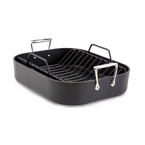 All-Clad HA1® Nonstick , 13" x 16" Roaster with rack
