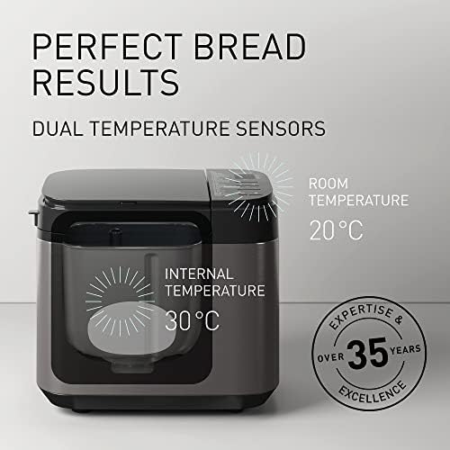 Panasonic YR2540 Fully Automatic Breadmaker, with yeast & nut dispensers, Manual Settings for Bread & Rising, Dual Temperature Sensors, 13 Hours Digital Timer