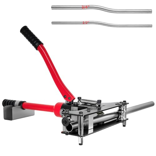 Hydraulic Dual Size Conduit Offset Bender - EMT Bender Tool for 1/2″ & 3/4″