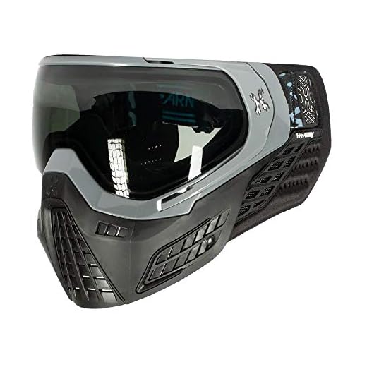 HK Army Paintball KLR Thermal Anti-Fog Mask/Goggles (Blackout Grey)