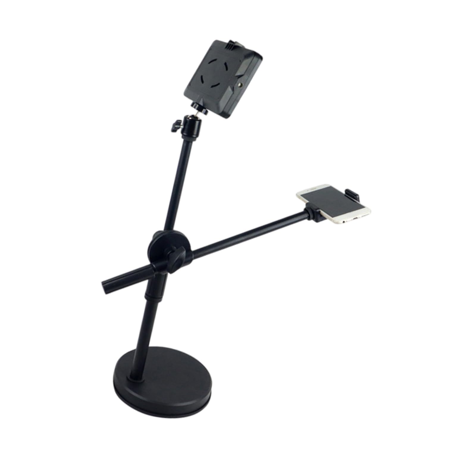 Soporte para teléfono móvil, Brazo Flexible, Soporte para teléfono móvil, Soporte Ajustable para transmisión en, grabación de vídeo, Base Estable, Soporte, ángulos de Altura Ajustables