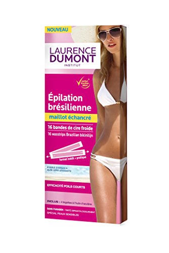Laurence Dumont 16 Braziliaanse waxstrips, 16 strepen, koude was, 2 verpakkingen