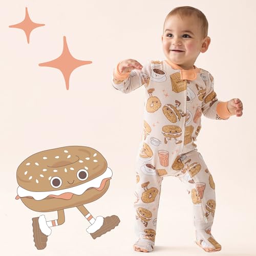 Butterblu Cruz Snug-fit Footed Pajamas 100% Organic Cotton Zip Front PJs by Butterblu - Image 2