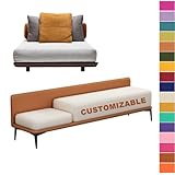 UNIVERSAL FIT Cushion: Personalice su cojín de banco ahora con nuestro botón «Personalizar ahora»! Personalice su cojín con colores, telas, tamaño, forma y opciones de ribete; Si necesita una forma personalizada o un tamaño especial, puede ponerse en contacto con nosotros por correo electrónico y adjuntar un dibujo a mano o una imagen de muebles y el tamaño que necesita personalizar.