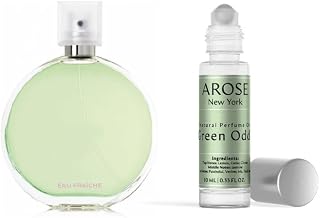 Green Odds Perfume Oil, Alcohol-free, Vegan, 10 ml, Pocket Size, Travel Size, long-lasting, Fragrance Inspired by Chance Fraiche - LARGE BOTTLE NOT INCLUDED