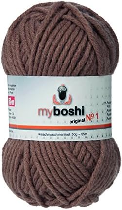DMC MyBoshi Crochet/Knitting Yarn, Wool Mix, Ocre