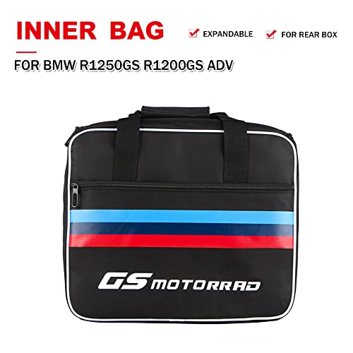 Myiadv Motorcycle Luggage Inner Bag Expandable Top Case Pannier Saddlebag For Bmw R1200Gs R1250Gs Adv Lc 2004-2022 F850Gs F750Gs F700Gs F800Gs Saddle Bags Waterproof (1 Side Inner Bag) #TOP1