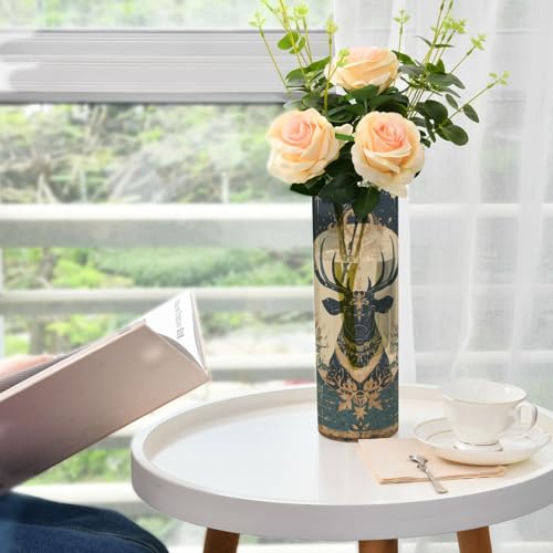 Vase à fleurs en plastique incassable Saiga déco table sans risque