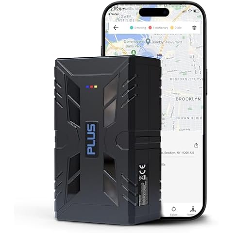 REWIRE SECURITY 104-Plus 4G Magnetic GPS Tracker for Vehicle | Easy Mount | Fits with Car, Truck, Van & Motorbike | Portable Live Tracking | Up to 4 Month Battery Life | Low Cost Subscription Plans Cover
