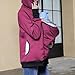 Maternity Hoodie Kangaroo - Zip Up,Warm Winter Hoodie Coat with Pockets Fashion Outerwear,for Shopping Purple s