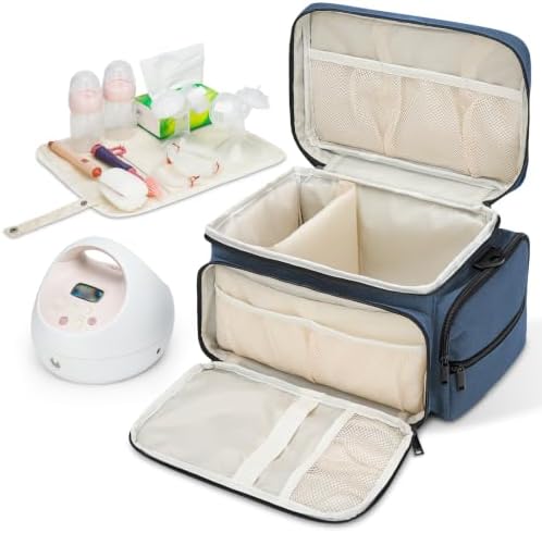 GDNasist Breast Pump Bag Compatible with Spectra S1 and S2, Pumping Bag